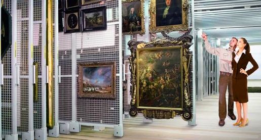 Regały do muzeum